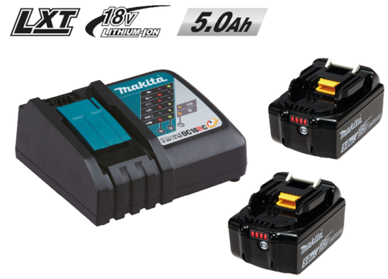 Makita Energypack 18V 2x 5.0Ah und Ladegerät